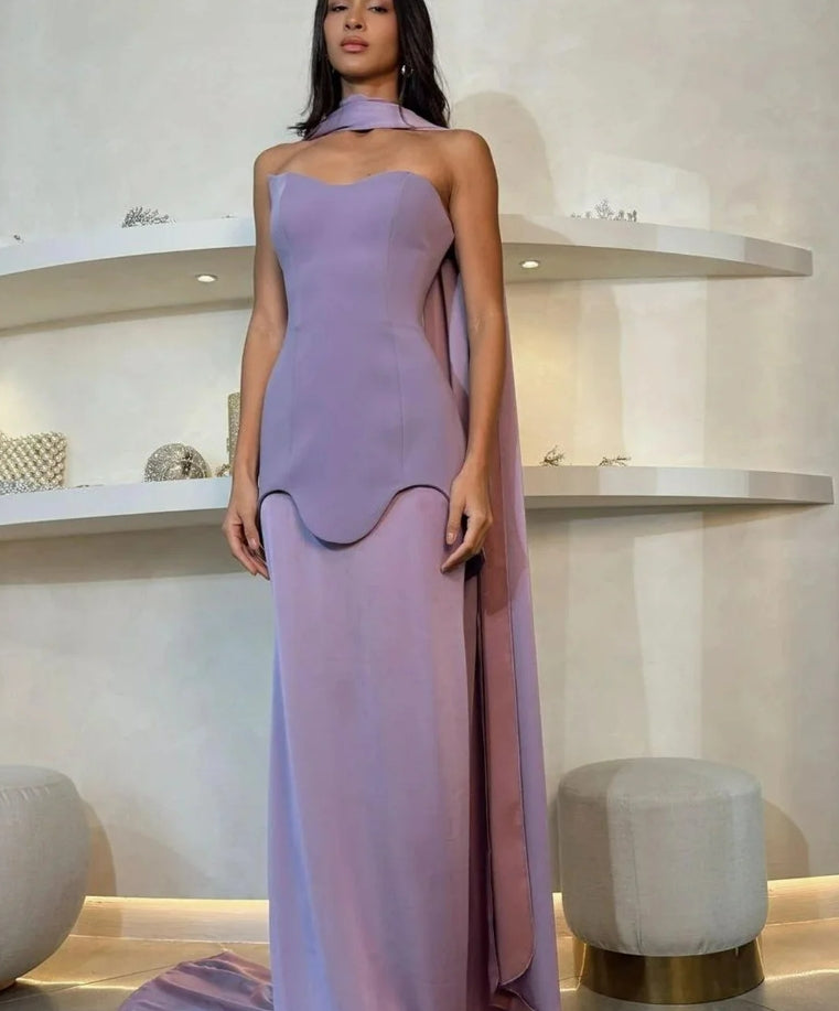 Mermaid Long Prom Dresses Luxury 2025 Luxury Evening Dress Custom Made Off-shoulder Shawl Elegant Women's Dresses for Party