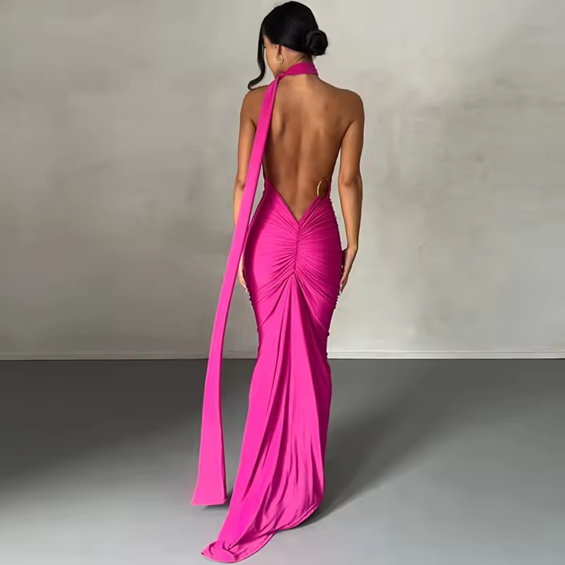 Women Party Club Evening Streetwear Bodycon Bodycon White Long Dress Summer Clothes Wholesale Items For Business
