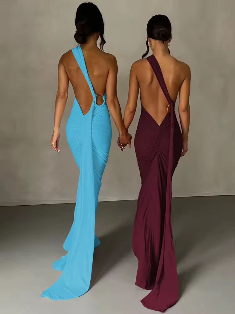 Women Party Club Evening Streetwear Bodycon Bodycon White Long Dress Summer Clothes Wholesale Items For Business