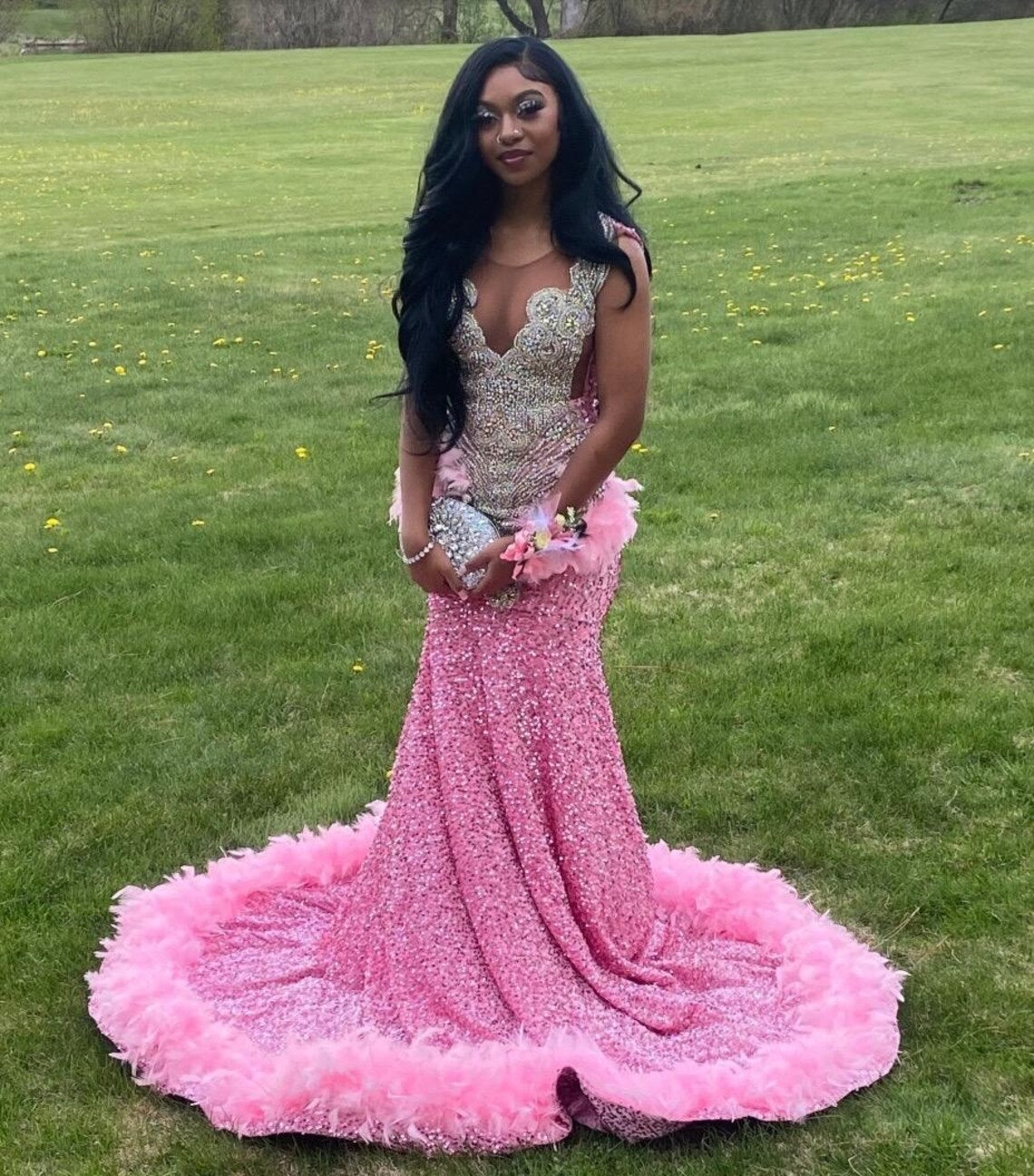 Robes de bal longues ajustées, robe de retour, robe de mariée, robe de fille noire, robe de réception, cadeau pour elle, robe sirène, robe en strass.