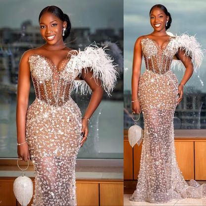 Prom Dress Red Carpet Dress Evening Dress Wedding Dress