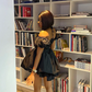Vestido mini con hombros descubiertos y mangas abullonadas para mujer, negro, cuello halter, ajustado, para fiesta de verano, moda de club. 