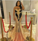 Vestidos de noche con lentejuelas de sirena brillantes, sin tirantes, para ocasiones formales, para mujer, vestidos de fiesta de gala personalizados