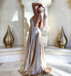 Long Evening Dress With Slit
