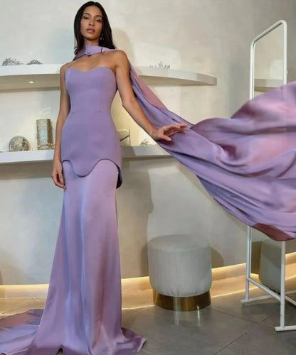 Mermaid Long Prom Dresses Luxury 2025 Luxury Evening Dress Custom Made Off-shoulder Shawl Elegant Women's Dresses for Party