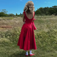 2025 Elegant and Beautiful Women's Dresses Red Sleeveless New Year Party Dresses Sexy Casual Birthday Dress