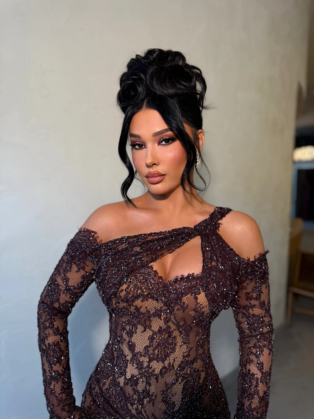 Customized Prom Gown Delicate Beaded Sexy Evening Dress Dazzling Mermaid New Arrival Wear