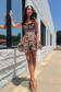 Cute A Line Sweetheart Floral Chiffon Short Homecoming Dress