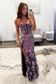 Mermaid Spaghetti Straps Sequin Lace Long Prom Dresses with Slit