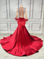 Vestido rojo para cóctel o noche 
