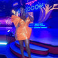 Orange Short Cocktail Dresses Pleats Off The Shoulder Sexy Black Girls Aso EbiEvening Party Dress Birthday Gowns For Photo Shoot