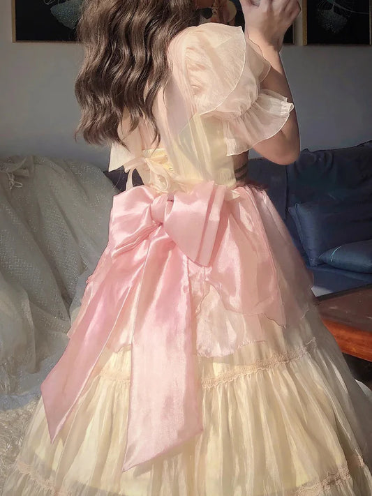 Vestido de baile vintage, decote alto, mangas curtas, vestido de festa, vestidos de aniversário, roupas de aniversário