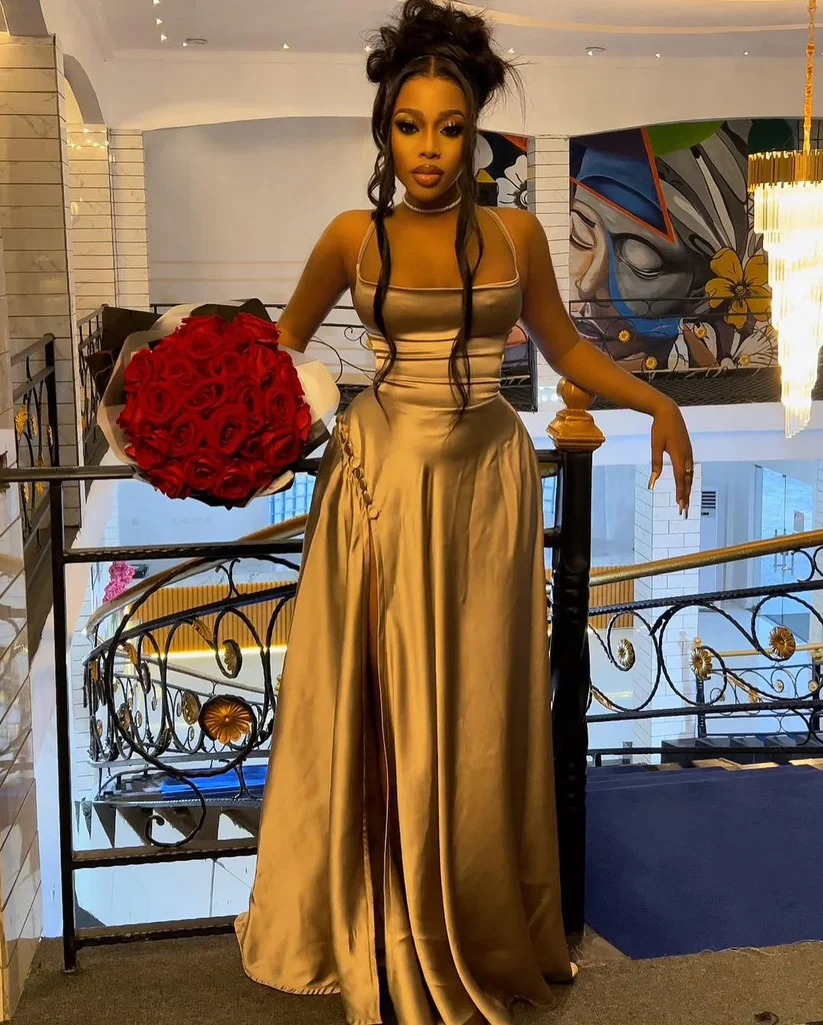 Sexy Mermaid Spaghetti Straps Sleeveless Lace Up Floor-Length Prom Dresses