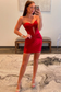 Sheath Strapless Pleated Open Back Homecoming Dress