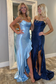 Sparkly Sheath Boat Neck Sleeveless Fully Beaded Ruffles Prom Party Gown High SIde Slit and Train Lace Up Evening Dress