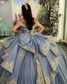 Tulle Lace Quinceanera Dresses Princess Ball Gown Sweet 16 Party Dresses