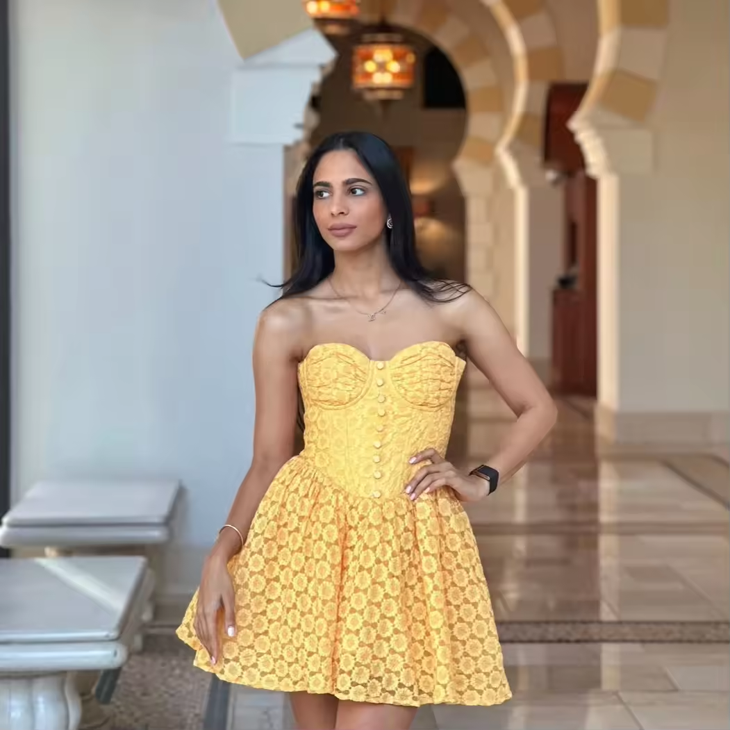 Spaghetti Strap Party Dresses Sexy A Line Mini Dress Causal Corset Dress for Holiday Streetwear