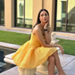 Spaghetti Strap Party Dresses Sexy A Line Mini Dress Causal Corset Dress for Holiday Streetwear