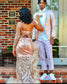 Gorgeous Long Mermaid Pink One Shoulder Long Sleeve Prom Dress With Slit