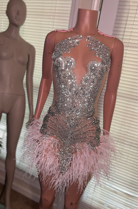 Rhinestone Dinner Dress