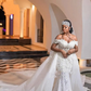 Vestidos de noiva luxuosos, estilo sereia, com cauda removível e apliques de renda, robe de mariee, vestidos de noiva princesa